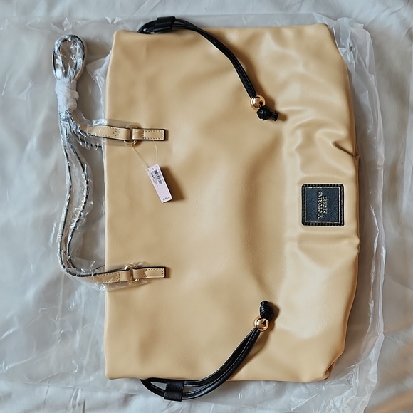 Victoria's Secret Faux Leather Tote Bag - Picture 1 of 5